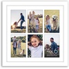 image:imageAmericanflat 4x6 Collage Picture Frame  Fits 4  Engineered Wood  WhiteWhite