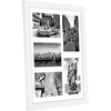 image:imageAmericanflat 4x6 Collage Picture Frame  Fits 4  Engineered Wood  WhiteWhite