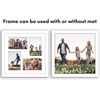 image:imageAmericanflat 4x6 Collage Picture Frame  Fits 4  Engineered Wood  WhiteWhite