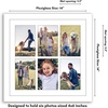 image:imageAmericanflat 4x6 Collage Picture Frame  Fits 4  Engineered Wood  WhiteWhite