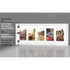 image:imageAmericanflat 4x6 Collage Picture Frame  Fits 4  Engineered Wood  WhiteWhite