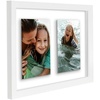 image:imageAmericanflat 4x6 Collage Picture Frame  Fits 4  Engineered Wood  WhiteWhite