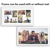 image:imageAmericanflat 4x6 Collage Picture Frame  Fits 4  Engineered Wood  WhiteWhite