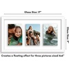 image:imageAmericanflat 4x6 Collage Picture Frame  Fits 4  Engineered Wood  WhiteWhite