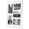 image:imageAmericanflat 4x6 Collage Picture Frame  Fits 4  Engineered Wood  WhiteWhite