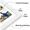 image:imageAmericanflat 4x6 Collage Picture Frame  Fits 4  Engineered Wood  WhiteWhite
