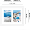 image:imageAmericanflat 4x6 Collage Picture Frame  Fits 4  Engineered Wood  WhiteWhite