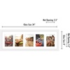 image:imageAmericanflat 4x6 Collage Picture Frame  Fits 4  Engineered Wood  WhiteWhite