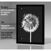image:imageAmericanflat 4x6 Picture Frame 5Pack  Slim Molding  Black  Polished plexiglass front wall or tabletop display with included easel triangle hangers included secure turntab backingBlack