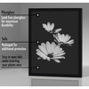 image:imageAmericanflat 4x6 Picture Frame 5Pack  Slim Molding  Black  Polished plexiglass front wall or tabletop display with included easel triangle hangers included secure turntab backingBlack