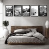 image:imageAmericanflat 4x6 Picture Frame 5Pack  Slim Molding  Black  Polished plexiglass front wall or tabletop display with included easel triangle hangers included secure turntab backingBlack