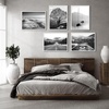 image:imageAmericanflat 4x6 Picture Frame 5Pack  Slim Molding  Black  Polished plexiglass front wall or tabletop display with included easel triangle hangers included secure turntab backingWhite