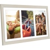 image:imageAmericanflat 5x7 Picture Frame Collage with Polished Plexiglass  Fits Three 5x7 Photos or Use as One 10x20 Picture Frame  Signature Collection  Collage Frames for Wall Display  WhiteLight Wood