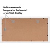 image:imageAmericanflat 5x7 Picture Frame Collage with Polished Plexiglass  Fits Three 5x7 Photos or Use as One 10x20 Picture Frame  Signature Collection  Collage Frames for Wall Display  WhiteWhite
