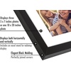 image:imageAmericanflat 5x7 Picture Frame Collage with Polished Plexiglass  Fits Three 5x7 Photos or Use as One 10x20 Picture Frame  Signature Collection  Collage Frames for Wall Display  WhiteBlack