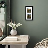 image:imageAmericanflat 5x7 Picture Frame Collage with Polished Plexiglass  Fits Three 5x7 Photos or Use as One 10x20 Picture Frame  Signature Collection  Collage Frames for Wall Display  WhiteBlack