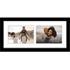 image:imageAmericanflat 5x7 Picture Frame Collage with Polished Plexiglass  Fits Three 5x7 Photos or Use as One 10x20 Picture Frame  Signature Collection  Collage Frames for Wall Display  WhiteBlack