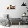 image:imageAmericanflat 5x7 Picture Frame Collage with Polished Plexiglass  Fits Three 5x7 Photos or Use as One 10x20 Picture Frame  Signature Collection  Collage Frames for Wall Display  WhiteWhite