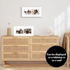 image:imageAmericanflat 5x7 Picture Frame Collage with Polished Plexiglass  Fits Three 5x7 Photos or Use as One 10x20 Picture Frame  Signature Collection  Collage Frames for Wall Display  WhiteWhite