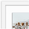 image:imageAmericanflat 5x7 Picture Frame Collage with Polished Plexiglass  Fits Three 5x7 Photos or Use as One 10x20 Picture Frame  Signature Collection  Collage Frames for Wall Display  WhiteWhite