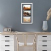 image:imageAmericanflat 5x7 Picture Frame Collage with Polished Plexiglass  Fits Three 5x7 Photos or Use as One 10x20 Picture Frame  Signature Collection  Collage Frames for Wall Display  WhiteWhite