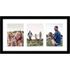 image:imageAmericanflat 5x7 Picture Frame Collage with Polished Plexiglass  Fits Three 5x7 Photos or Use as One 10x20 Picture Frame  Signature Collection  Collage Frames for Wall Display  WhiteBlack