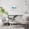 image:imageAmericanflat 5x7 Picture Frame Collage with Polished Plexiglass  Fits Three 5x7 Photos or Use as One 10x20 Picture Frame  Signature Collection  Collage Frames for Wall Display  WhiteDriftwood