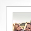 image:imageAmericanflat 5x7 Picture Frame Collage with Polished Plexiglass  Fits Three 5x7 Photos or Use as One 10x20 Picture Frame  Signature Collection  Collage Frames for Wall Display  WhiteWhite