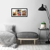 image:imageAmericanflat 5x7 Picture Frame Collage with Polished Plexiglass  Fits Three 5x7 Photos or Use as One 10x20 Picture Frame  Signature Collection  Collage Frames for Wall Display  WhiteBlack