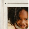 image:imageAmericanflat 5x7 Picture Frame with Polished Crystal Clear Glass  Hampton Collection  Distressed Wood Picture Frames for Tabletop and Wall Display  Charcoal Black  Polished glass wall or tabletop display with included easel sawtooth hangers included fits photos posters and artAspen White