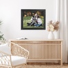 image:imageAmericanflat 5x7 Picture Frame with Polished Crystal Clear Glass  Hampton Collection  Distressed Wood Picture Frames for Tabletop and Wall Display  Charcoal Black  Polished glass wall or tabletop display with included easel sawtooth hangers included fits photos posters and artCharcoal Black