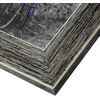 image:imageAmericanflat 5x7 Picture Frame with Polished Crystal Clear Glass  Set of 2  Hampton Collection  Distressed Wood Picture Frames for Tabletop and Wall Display  Rustic Tan  Polished glass wall or tabletop display with included easel hanging hardware included fits photos and artRustic Tan