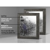 image:imageAmericanflat 5x7 Picture Frame with Polished Crystal Clear Glass  Set of 2  Hampton Collection  Distressed Wood Picture Frames for Tabletop and Wall Display  Rustic Tan  Polished glass wall or tabletop display with included easel hanging hardware included fits photos and artRustic