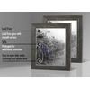 image:imageAmericanflat 5x7 Picture Frame with Polished Crystal Clear Glass  Set of 2  Hampton Collection  Distressed Wood Picture Frames for Tabletop and Wall Display  Rustic Tan  Polished glass wall or tabletop display with included easel hanging hardware included fits photos and artRustic