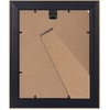 image:imageAmericanflat 5x7 Picture Frame with Polished Crystal Clear Glass  Set of 2  Hampton Collection  Distressed Wood Picture Frames for Tabletop and Wall Display  Rustic Tan  Polished glass wall or tabletop display with included easel hanging hardware included fits photos and artBlack
