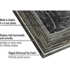 image:imageAmericanflat 5x7 Picture Frame with Polished Crystal Clear Glass  Set of 2  Hampton Collection  Distressed Wood Picture Frames for Tabletop and Wall Display  Rustic Tan  Polished glass wall or tabletop display with included easel hanging hardware included fits photos and artRustic Tan