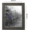image:imageAmericanflat 5x7 Picture Frame with Polished Crystal Clear Glass  Set of 2  Hampton Collection  Distressed Wood Picture Frames for Tabletop and Wall Display  Rustic Tan  Polished glass wall or tabletop display with included easel hanging hardware included fits photos and artRustic