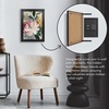 image:imageAmericanflat 5x7 Picture Frame with ShatterResistant Glass  Use as 4x6 Frame with Mat or Display 5x7 Photo Without Mat  Streamline Collection  Picture Frames for Tabletop and Wall  White  Shatterresistant glass wall or tabletop display with included easel triangle hangers included secure turntab backingBlack