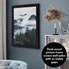 image:imageAmericanflat 5x7 Picture Frame with ShatterResistant Glass  Use as 4x6 Frame with Mat or Display 5x7 Photo Without Mat  Streamline Collection  Picture Frames for Tabletop and Wall  White  Shatterresistant glass wall or tabletop display with included easel triangle hangers included secure turntab backingBlack