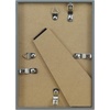 image:imageAmericanflat 5x7 Picture Frame with ShatterResistant Glass  Use as 4x6 Frame with Mat or Display 5x7 Photo Without Mat  Streamline Collection  Picture Frames for Tabletop and Wall  White  Shatterresistant glass wall or tabletop display with included easel triangle hangers included secure turntab backingGrey