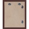 image:imageAmericanflat 85x11 Changeable Kids Art Frame  White  Holds 100 art pieces magnetic front door builtin keyholes for wall display stores finished artworkMahogany Pack of 8