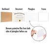 image:imageAmericanflat 85x11 Picture Frame 5Pack  Slim Molding  White  Polished plexiglass front wall or tabletop display with included easel sawtooth hangers included secure turntab backingWhite