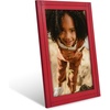 image:imageAmericanflat 8x10 Picture Frame with Polished Crystal Clear Glass  Hampton Collection  Distressed Wood Picture Frames for Tabletop and Wall Display  Charcoal Black  Polished glass wall or tabletop display with included easel sawtooth hangers included fits photos posters and artRed