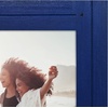image:imageAmericanflat 8x10 Picture Frame with Polished Crystal Clear Glass  Hampton Collection  Distressed Wood Picture Frames for Tabletop and Wall Display  Charcoal Black  Polished glass wall or tabletop display with included easel sawtooth hangers included fits photos posters and artNavy