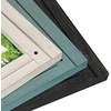 image:imageAmericanflat 8x10 Picture Frame with Polished Crystal Clear Glass  Hampton Collection  Distressed Wood Picture Frames for Tabletop and Wall Display  Charcoal Black  Polished glass wall or tabletop display with included easel sawtooth hangers included fits photos posters and artCharcoal Black