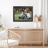 image:imageAmericanflat 8x10 Picture Frame with Polished Crystal Clear Glass  Hampton Collection  Distressed Wood Picture Frames for Tabletop and Wall Display  Charcoal Black  Polished glass wall or tabletop display with included easel sawtooth hangers included fits photos posters and artCharcoal Black