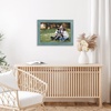image:imageAmericanflat 8x10 Picture Frame with Polished Crystal Clear Glass  Hampton Collection  Distressed Wood Picture Frames for Tabletop and Wall Display  Charcoal Black  Polished glass wall or tabletop display with included easel sawtooth hangers included fits photos posters and artTurquoise Blue