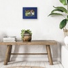 image:imageAmericanflat 8x10 Picture Frame with Polished Crystal Clear Glass  Hampton Collection  Distressed Wood Picture Frames for Tabletop and Wall Display  Charcoal Black  Polished glass wall or tabletop display with included easel sawtooth hangers included fits photos posters and artNavy