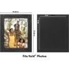 image:imageAmericanflat 8x10 Picture Frame with Polished Crystal Clear Glass  Hampton Collection  Distressed Wood Picture Frames for Tabletop and Wall Display  Charcoal Black  Polished glass wall or tabletop display with included easel sawtooth hangers included fits photos posters and artCharcoal Black