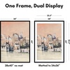 image:imageAmericanflat 8x10 Picture Frame with ShatterResistant Glass  Use as 5x7 Frame with Mat or Display 8x10 Photo Without Mat  Streamline Collection  Picture Frames for Tabletop and Wall  White  Shatterresistant glass wall or tabletop display with included easel sawtooth hangers included secure turntab backingBlack